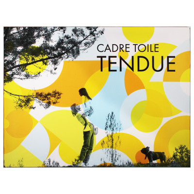 Cadre toile tendue à fixer sur un mur 60x80 cm