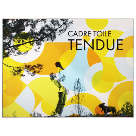 Cadre Toile tendue : Mural (1 face)
