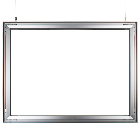 Gros plan structure Cadre Toile tendue : Suspendu (recto)