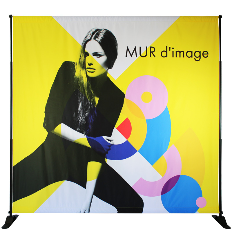 Mur d'Image Photocall : Télescopique (1 face)