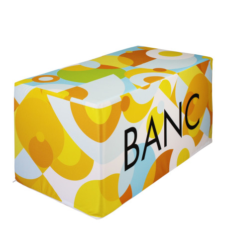 Banc pouf - vue de profil