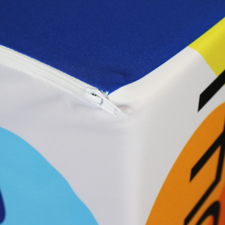 Cube pouf (fermeture éclaire)