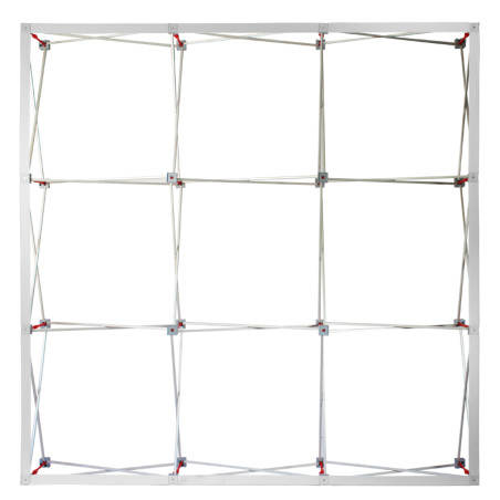 Structure 3x3 du Stand Parapluie droit : Autoportant (1 face)