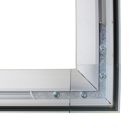 angle de structure pour Cadre Toile tendue : Autoportant (1 ou 2 faces)