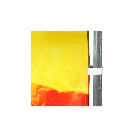 Gros plan sur velcro Habillage de Barrière (Double face)