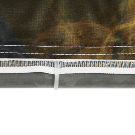 Gros plan sur Habillage de Barrière : Simple face (ruflette)