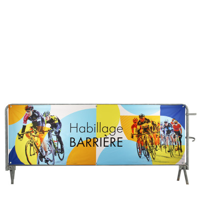 Habillage de barri&egrave;re imprim&eacute;