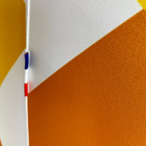 Gros plan Totem gonflable