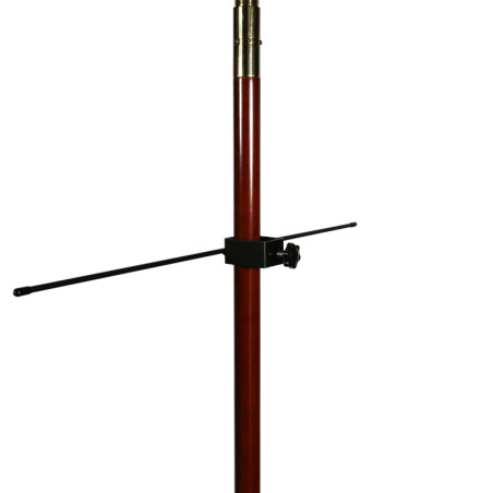 Cintre de maintien ajustable sur sa hampe d'ornement pour drapeau