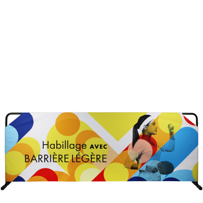 Habillage avec barri&egrave;re l&eacute;g&egrave;re double face
