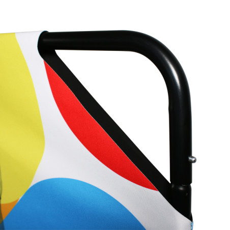 Habillage avec Barrière de séparation : Double face (montage Chaussette) vue côté haut