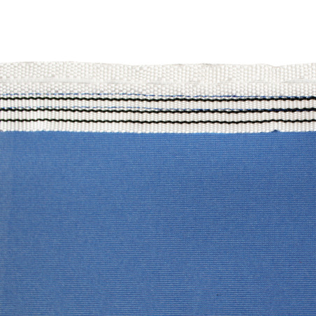 Lambrequin tricolore (ruflette verso)