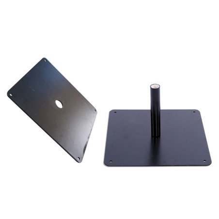 platine carrée et platine additionnelle