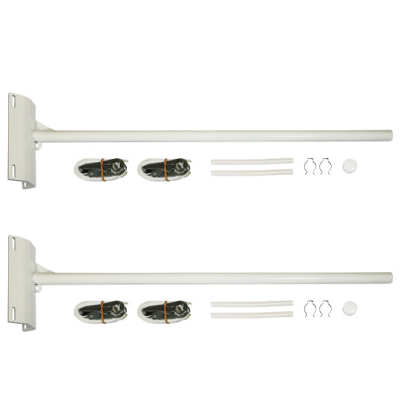 Potence Fixe : pour lampadaire (montage double)