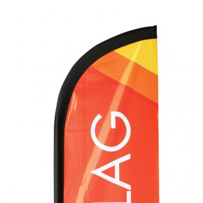 Kit Oriflamme Beachflag classique - vue fixation haute -MACAP