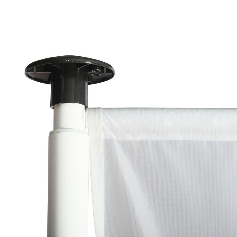 CHX-Support De Mât De Drapeau à 2 Positions Fixation Au Sol Murale