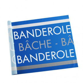 Banderole Intissé & Textile (coupe au format - sans fixation) - MACAP