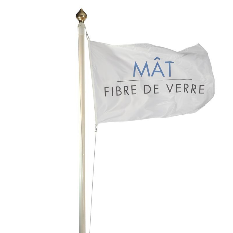 Mât en fibre de verre classique - Mâts pour drapeaux - MACAP