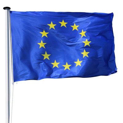 Drapeau de l'Union Européenne : pour mât (Officiel)