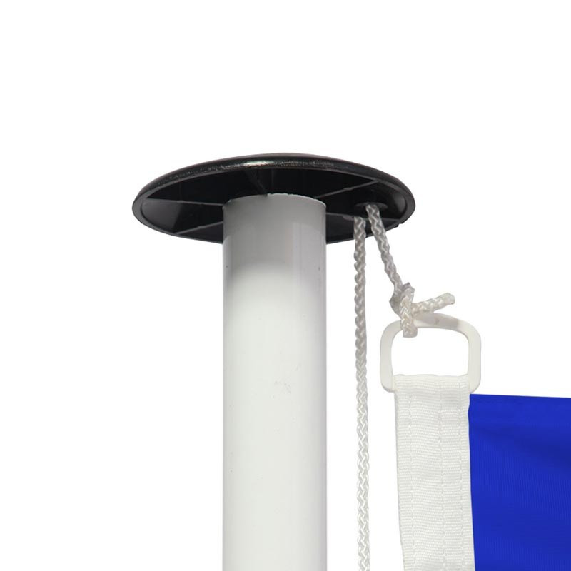 AONAYO Lot De 50 Accessoires Pour Mât De Drapeau, Clip Simplex, 40 Mm