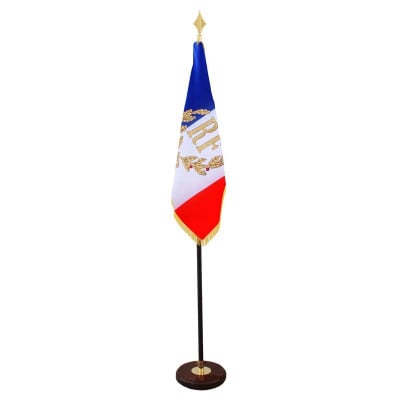 Drapeau Français Personnalisé : d'Ornement (Officiel)