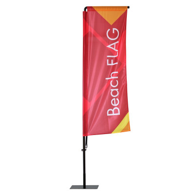 Beach flag oriflamme personnalisable potence