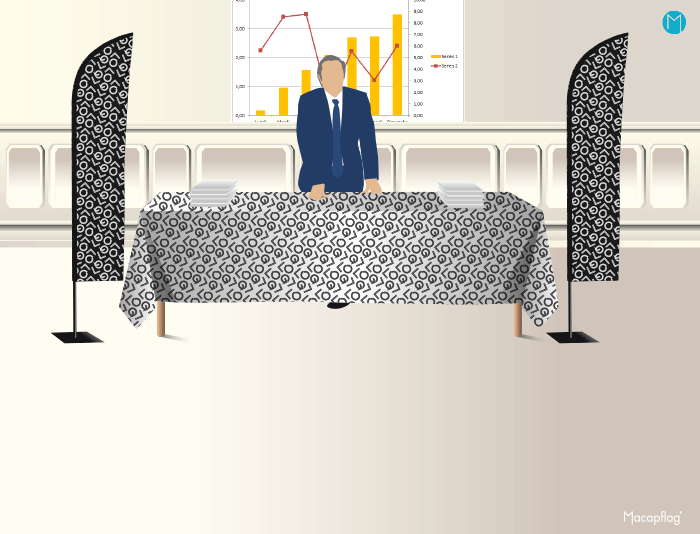 La nappe personnalisée publicitaire Macap, un outil de communication efficace