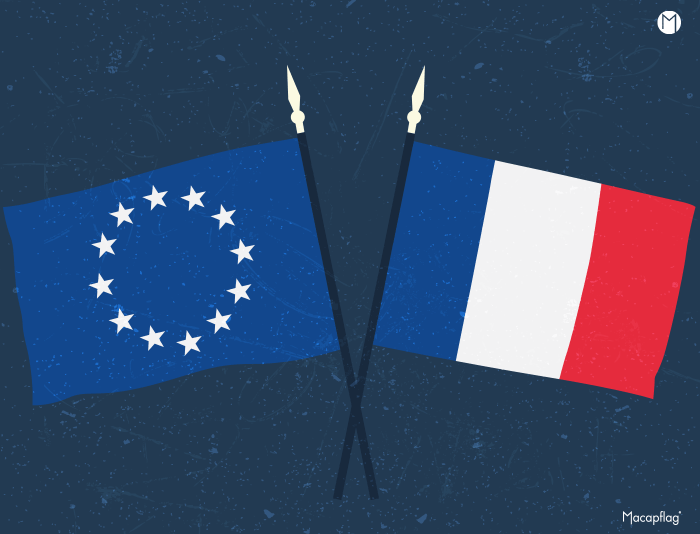 Demain, le drapeau européen et le drapeau français dans toutes les classes d'école?