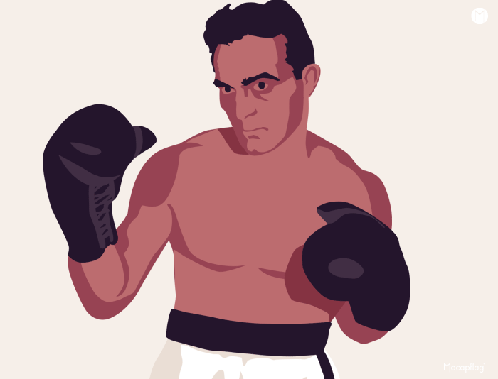 Le 21 Septembre 1948, Marcel Cerdan devient champion du monde des poids moyens