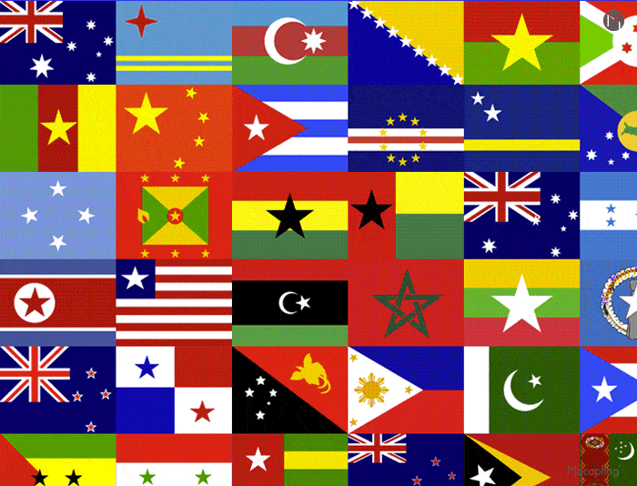 Les drapeaux du monde : tous les pavillons