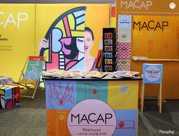 Le stand Macap au salon C!Print du 3 au 5 Février 2020 à Lyon