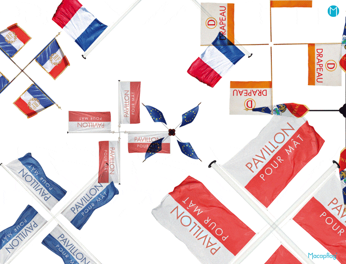 Quelle est la différence entre un drapeau pour mat et un pavillon ?