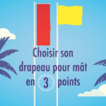 Comment bien choisir votre drapeau pour mât : forme, taille, matière