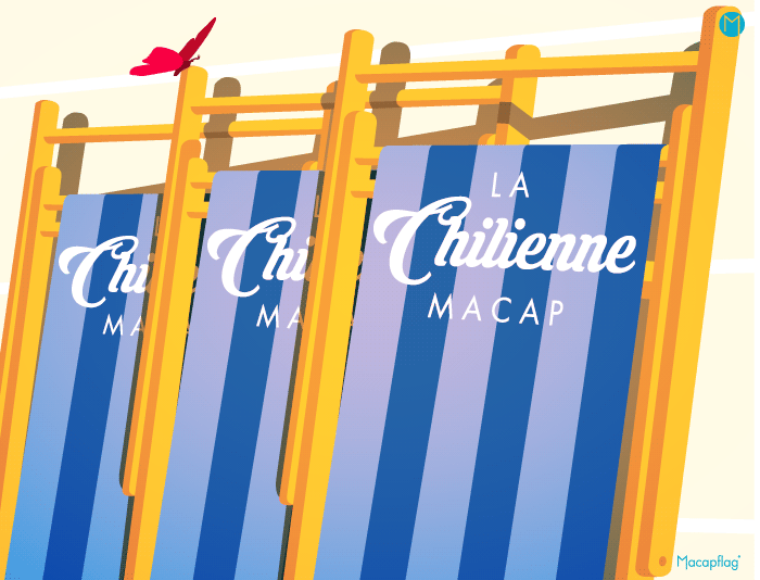 La chilienne, aussi appelée transat ou chaise longue, star de la déco