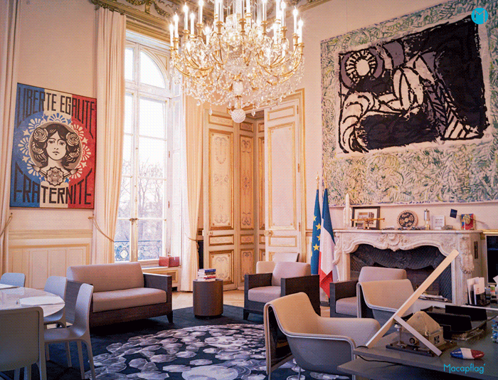 La rénovation des résidences de la république lancée par E. Macron