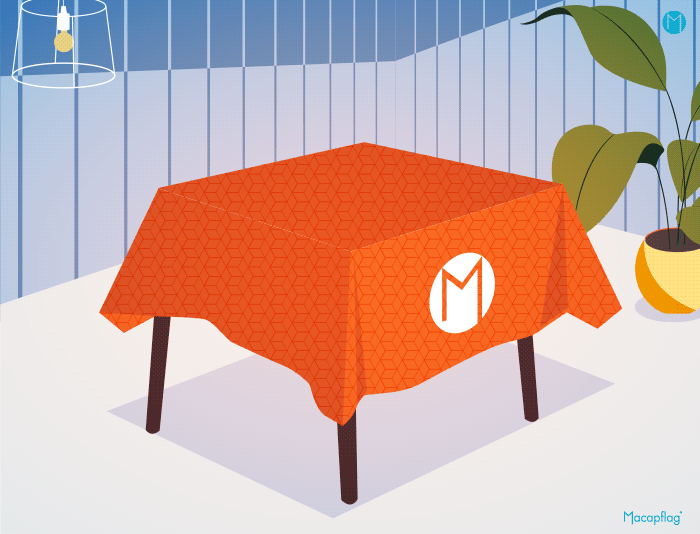 Ronde, carrée, ovale, nappe chaussette, nappe classique, choisissez !