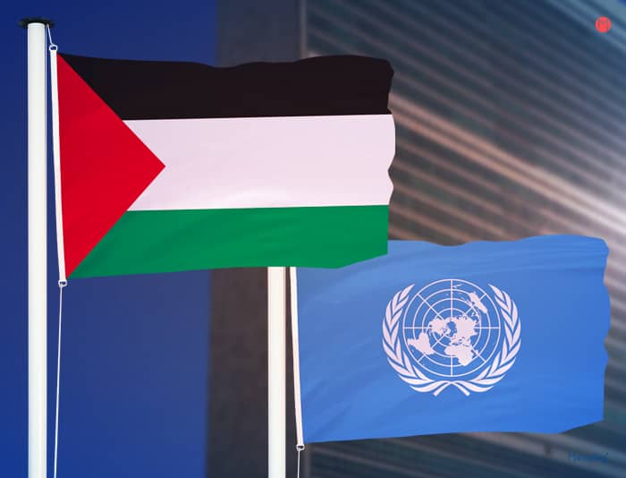 Le drapeau palestinien flotte au siège de l'ONU