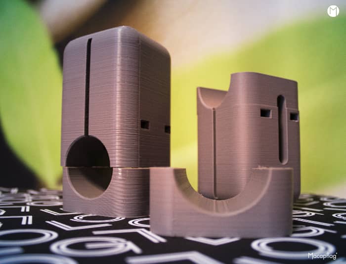 Pièce de fixation pour mât autocal imprimée en 3D dans nos ateliers