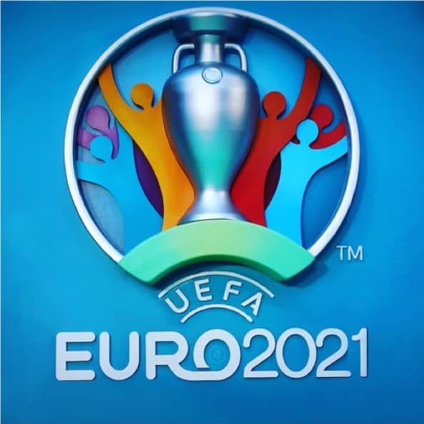 Logo officiel de l'Euro de foot 2021 UEFA