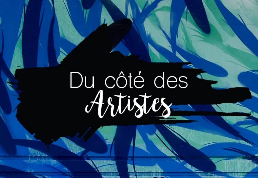 Michael Beerens artiste grapheur du monde sous marin