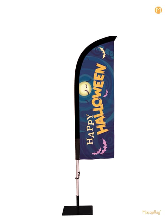 Beach flag personnalisé Halloween
