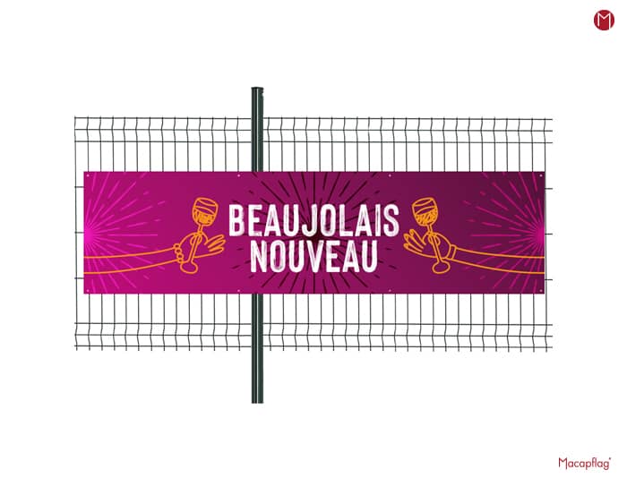 Banderole Beaujolais nouveau
