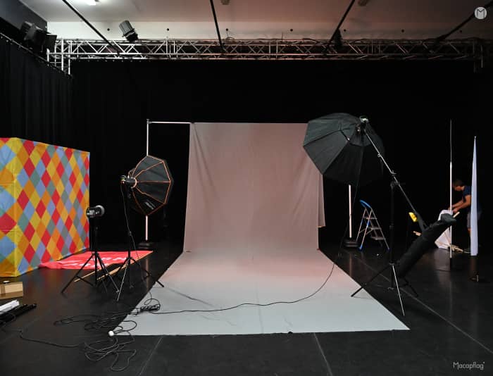 Studio photo pour prises de vues Macap