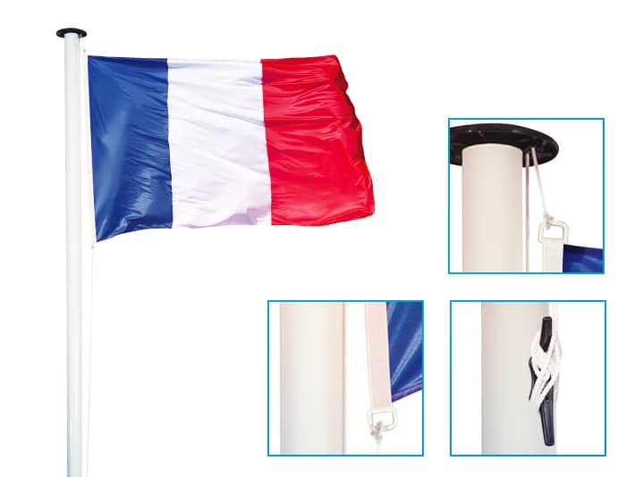 Drapeau France pour mât