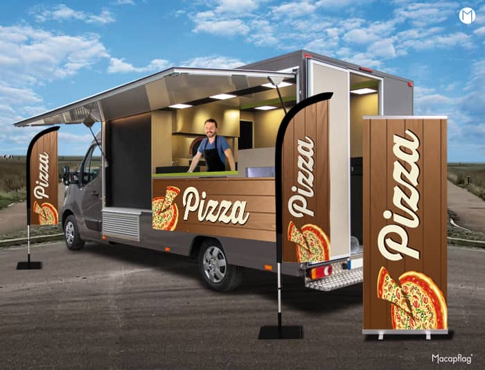 Comment assurer la visibilité de son camion pizza