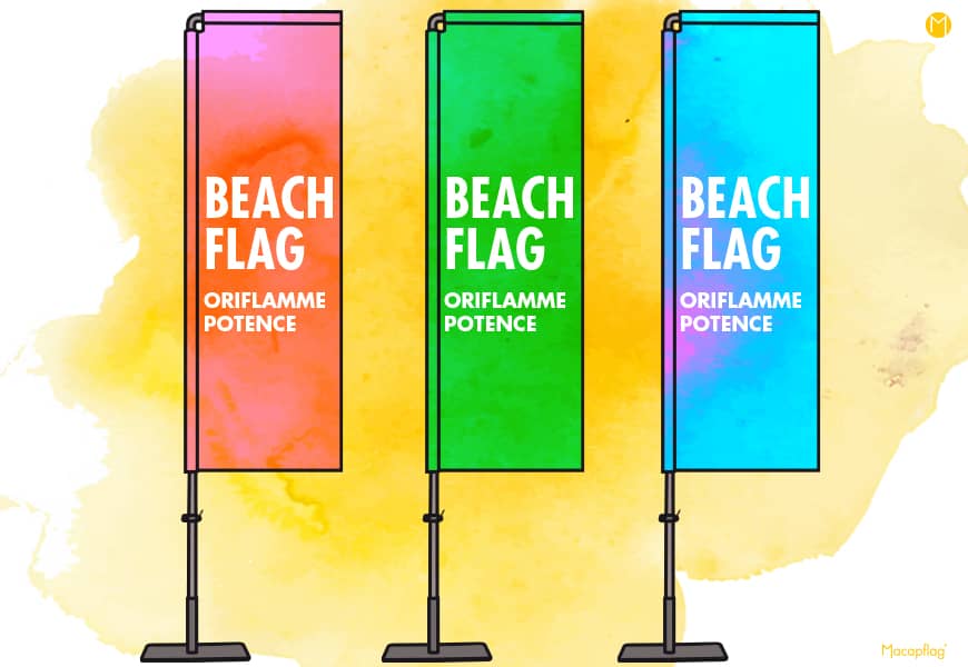 Le montage facile et rapide d\'un beach flag potence