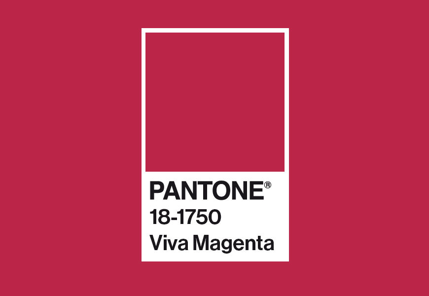 Pantone dévoile Viva Magenta pour 2023