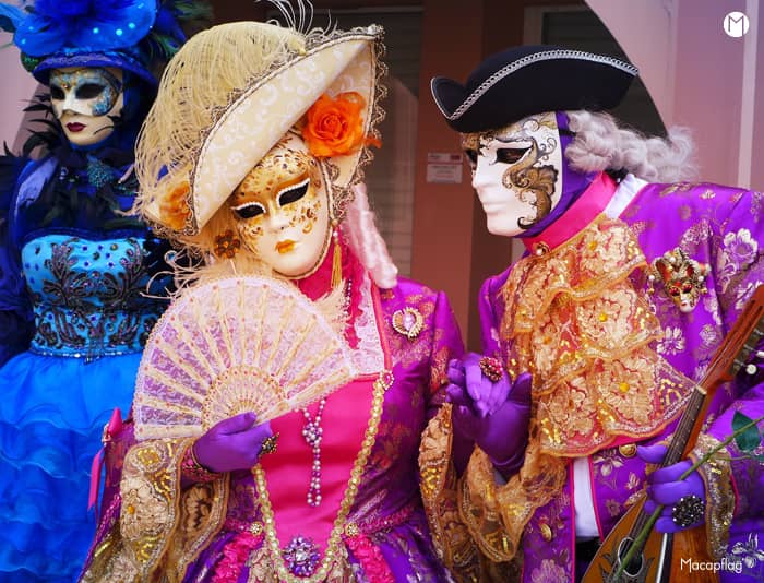 Les déguisements du carnaval de Venise