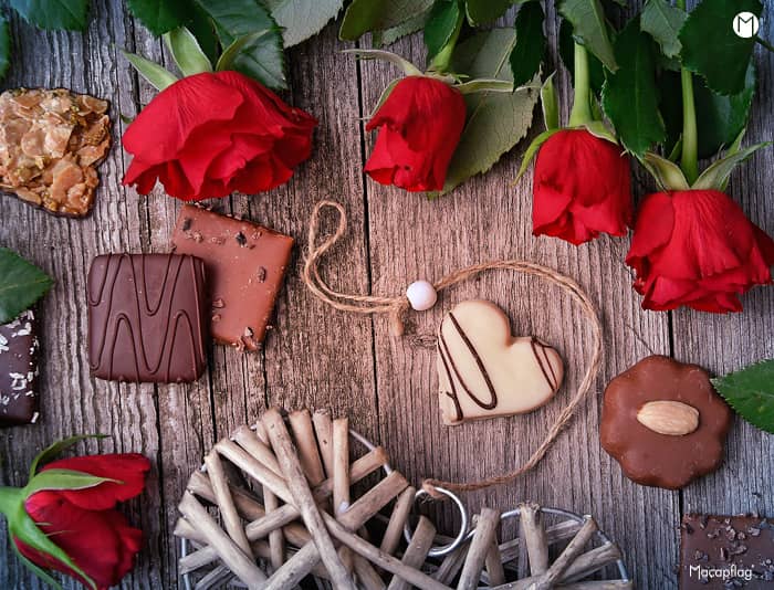 Les fleurs rouges pour la Saint-Valentin