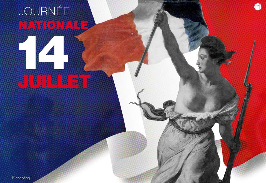 Pavoisement réglementaire 14 juillet